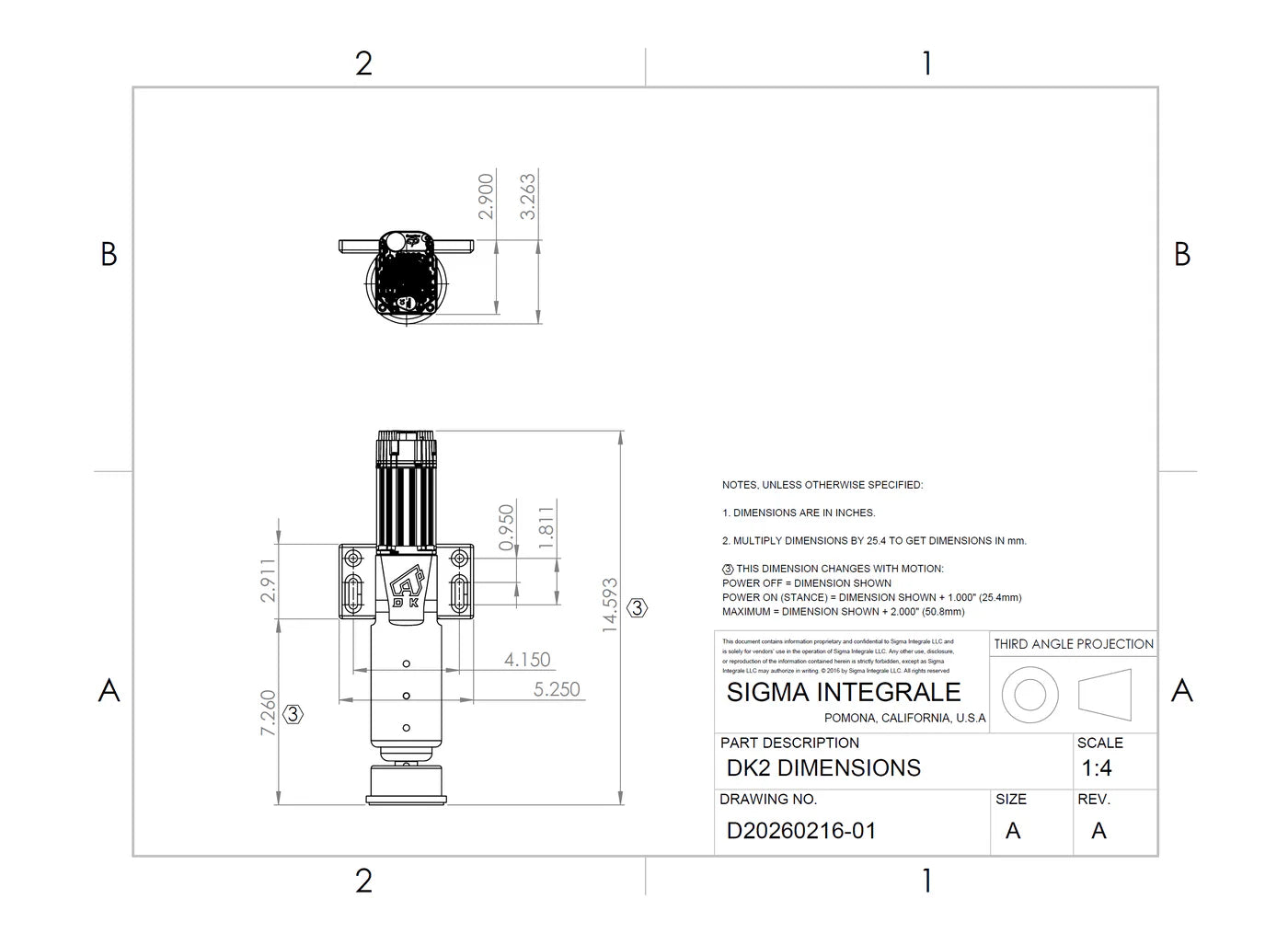 DK2 Motion System